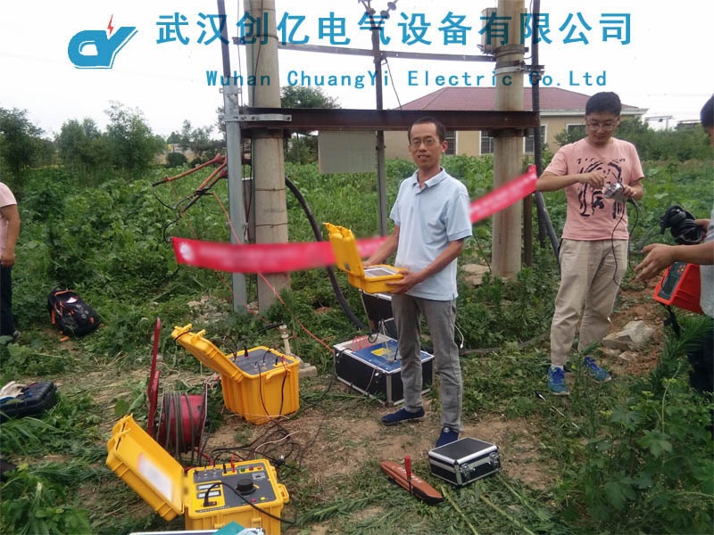 炎炎夏日，我司為孟電集團(tuán)調(diào)試電纜故障測試系統(tǒng)售后保障